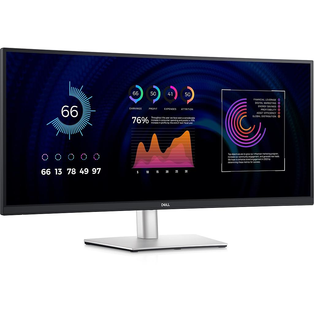 Dell 34&quot; curved USB-C hub monitor P3424WE