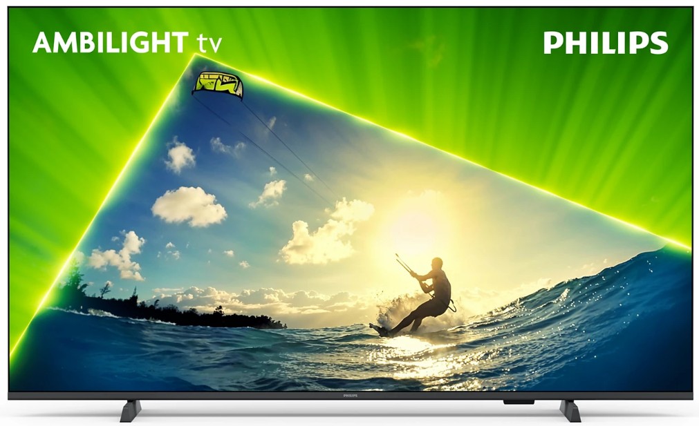 Philips 4K UHD LED 43&quot; Smart TV 43PUS8209/12 3-sided Ambilight 3840x2160p HDR10+ 3xHDMI 2xUSB LAN WiFi, DVB-T/T2/T2-HD/C/S/S2, 20W