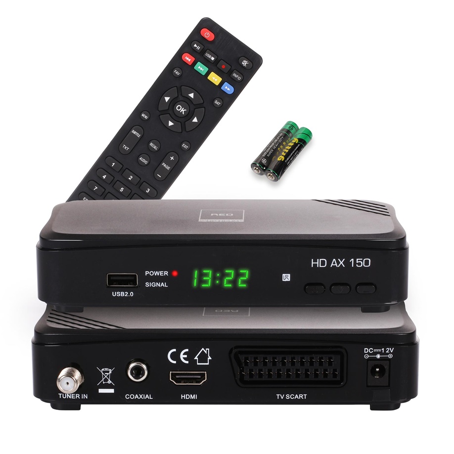 Opticum AX 150 DVB-S2 digitaalne SAT-TV vastuvõtja