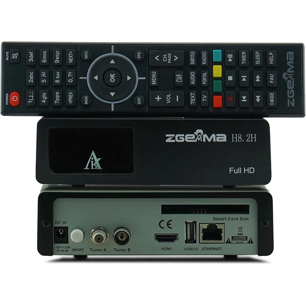 Zgemma H8.2H combo, Enigma2 digitaalne TV/SAT-TV vastuvõtja