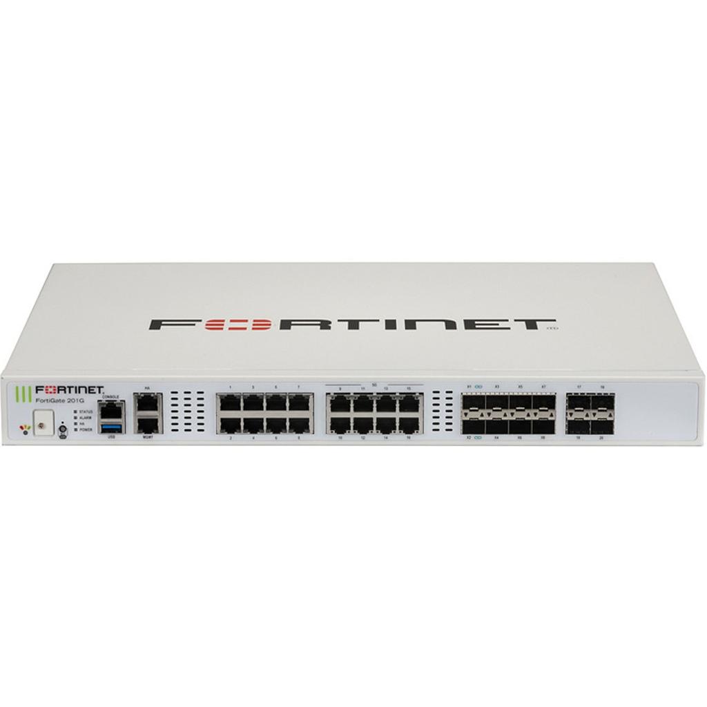 Fortinet FortiGate 200G firewall, 10*GE RJ45 (including 1*MGMT port, 1*HA port, 8*switch ports), 4*GE SFP slots, 8*5GE RJ45, 8*10GE SFP+ slots, NP7Lite &amp; CP10 hardware accelerated