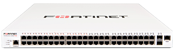 Fortinet FortiSwitch FS-248D L2 managed switch, 48*GE RJ45 ports, 4*SFP, rack-mountable