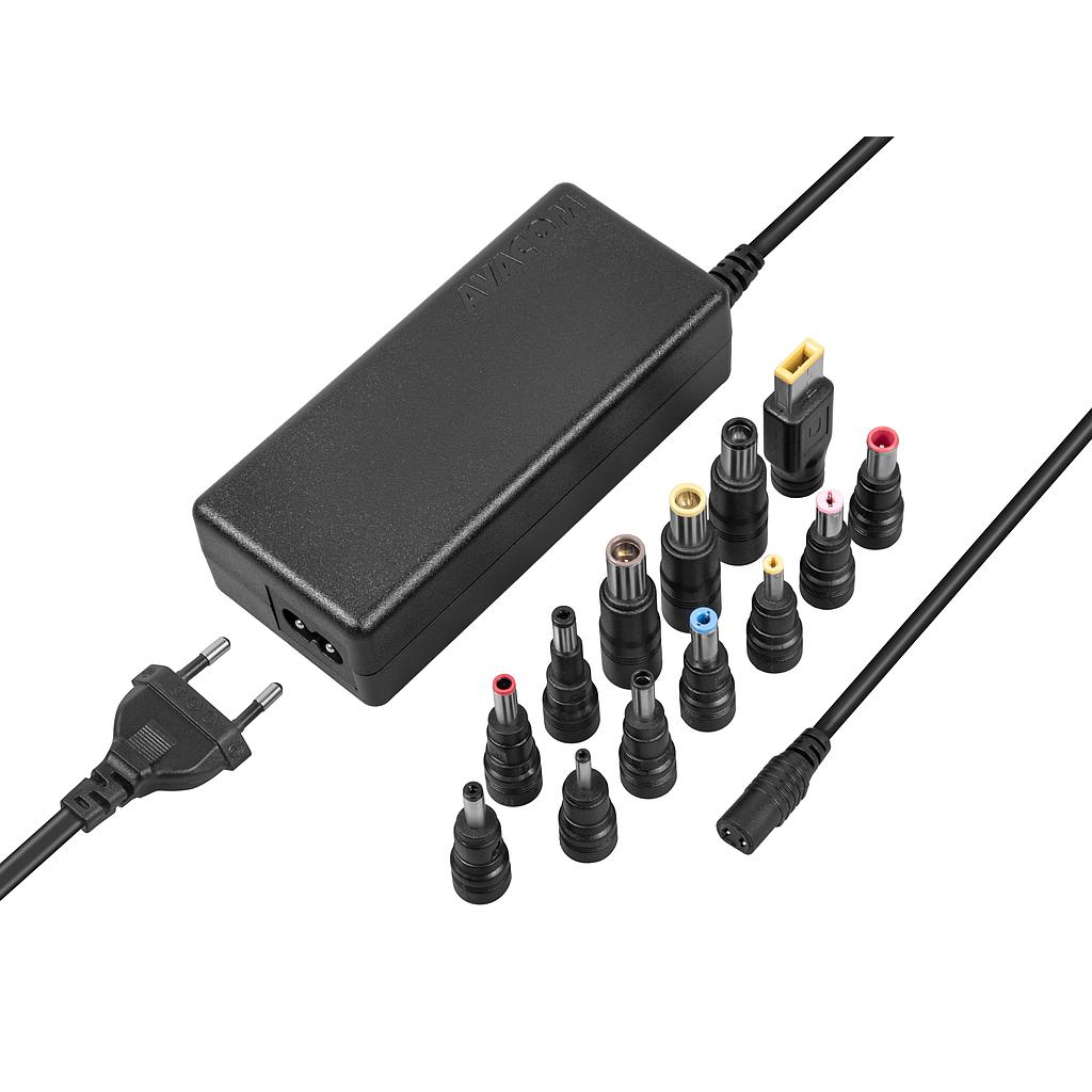 Avacom quicktip 65W universal notebook adapter 18.5-20V, + 13 connectors