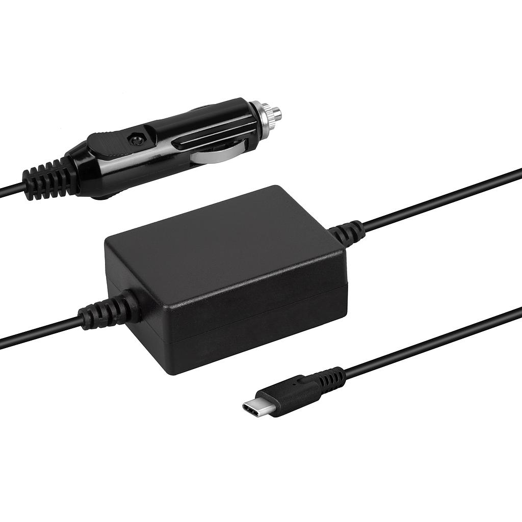 Avacom car laptop charger adapter USB Type-C, 65W power delivery