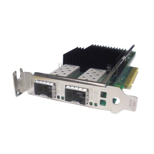 Dell Intel X710-DA2 dual port 10GbE SFP+ PCIe network adapter, low profile, refurbished