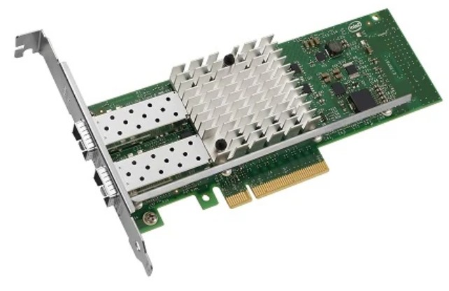 Dell Intel Ethernet X520 DP 10Gb DA/SFP+ server adapter, full-high, refurbished