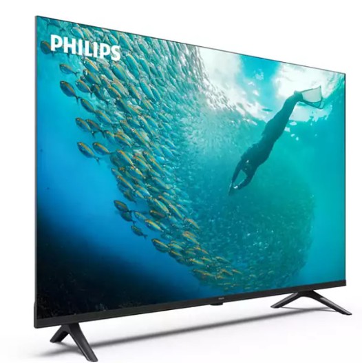 Philips 4K UHD LED 43&quot; Smart TV 3840*2160p HDR10+ 3*HDMI 2*USB LAN Wi-Fi, DVB-T/T2/T2-HD/C/S/S2, 20W