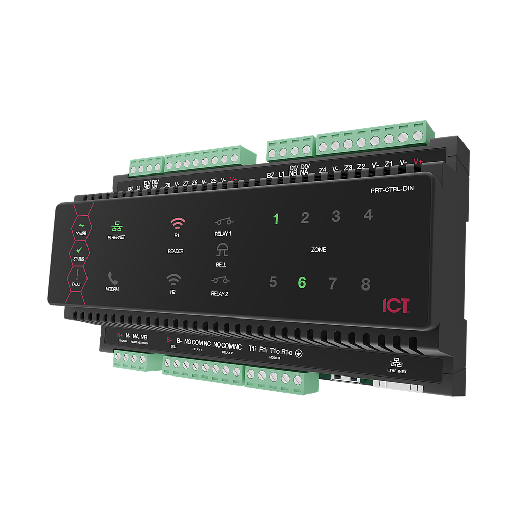 Protege GX DIN rail system controller (IP only)