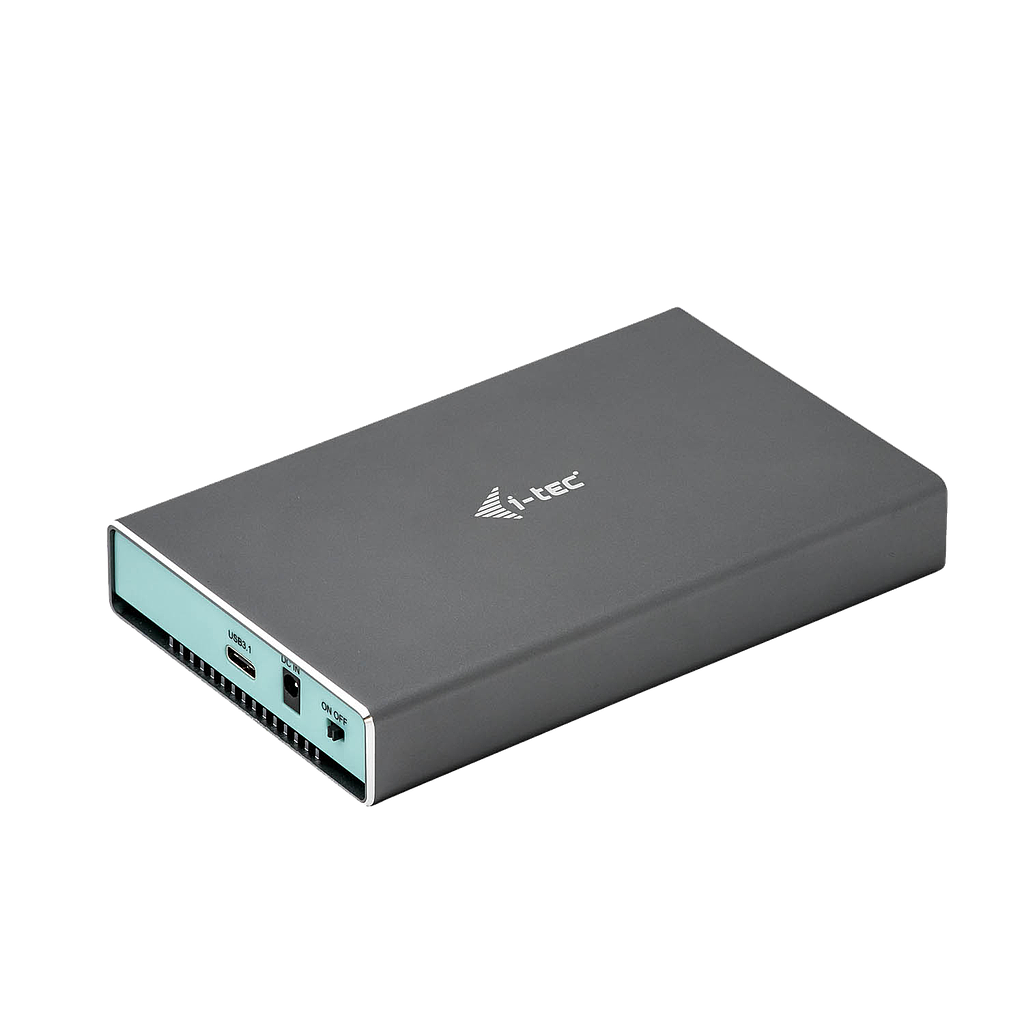 I-Tec USB-C 3.1/3.0 MySafe enclosure for 2*SATA M.2 RAID 0/1/JBOD USB-C 3.1 Gen.2 up to 10Gbps, alucase