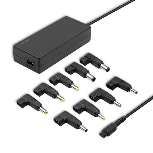 Qoltec universal power adapter 90W 8 plugins +power cable
