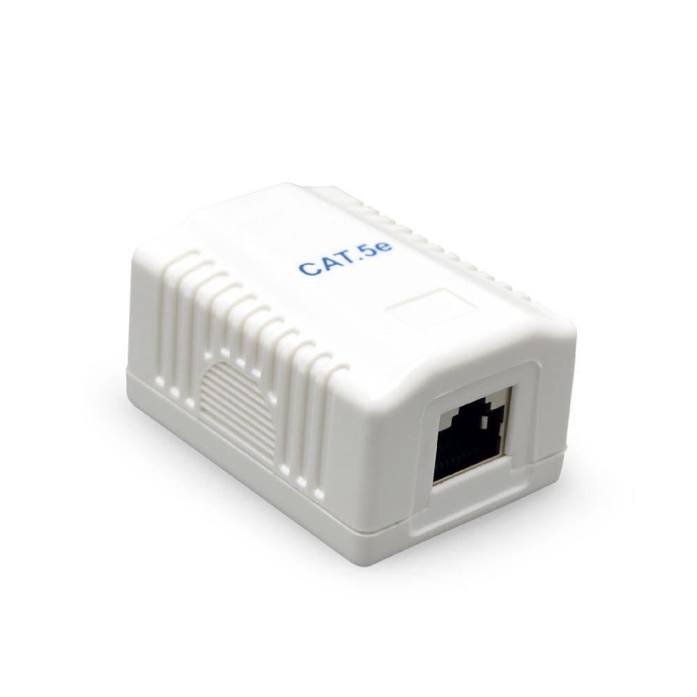 Gembird CAT5E UTP single port surface mount box