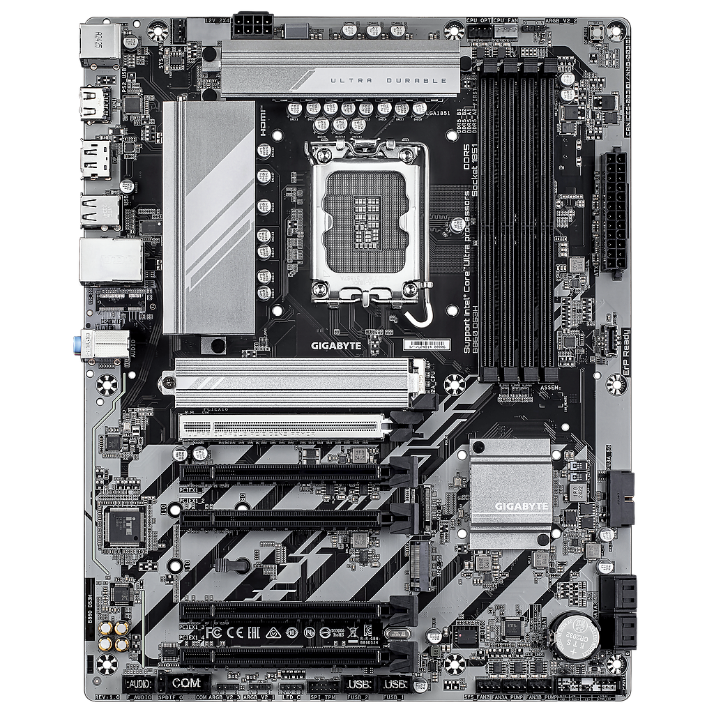 Gigabyte motherboard B860 DS3H LGA1851 MB 4*DDR5 4*SATA 3*M.2