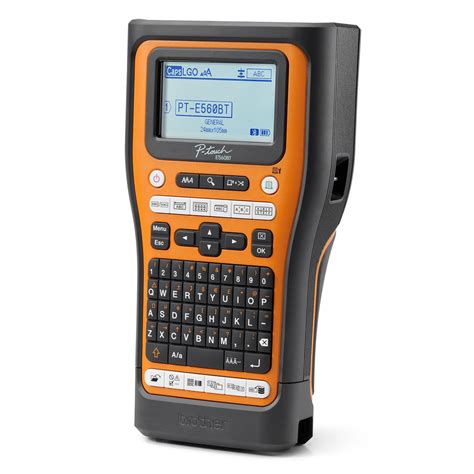 Brother PTE560BTVPQL1 Pro labelling machine integrated Bluetooth &amp; automatic cutter up to 24mm