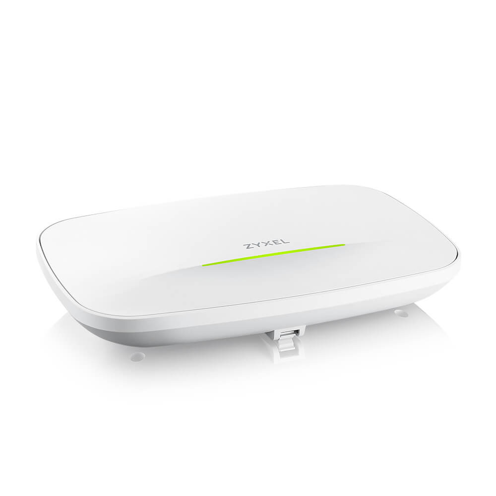 Zyxel WBE630S BE12.3K access point (2.4GHz: 2*2:2, 5 or 6GHz: 4*4:4) MU-MIMO, smart antenna, dual raadio 2.4 &amp; 5 or 6GHz, incl. 1y Nebula Pro, 2*2.5G LAN ports, PoE+ (802.3at), standalone/controler/Nebula cloud managed, no power adapter