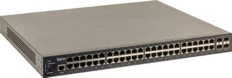 Barox 19&quot; L2/L3 managed PoE switch, 48*GE, 4*SFP/SFP+, 740W PoE budget