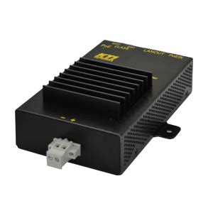 KTI industrial IEEE 802.3bt splitter &amp; power converter