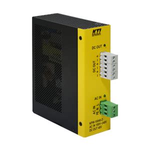 KTI industrial DIN-rail AC-DC 48V 100W power supply