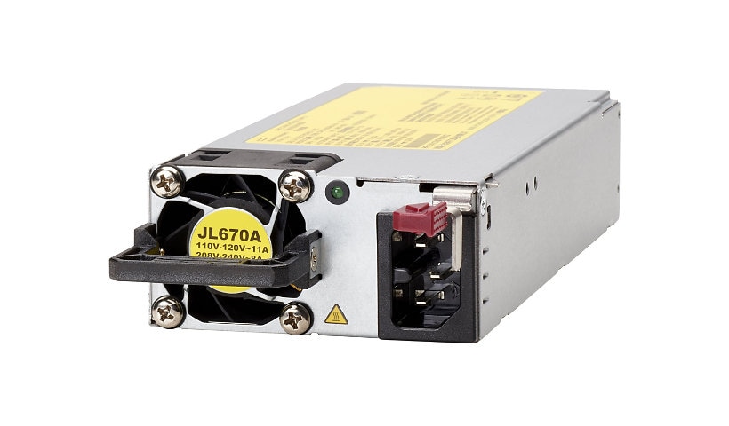 HPE Aruba Networking X372 54VDC 1600W 110‑240VAC power supply