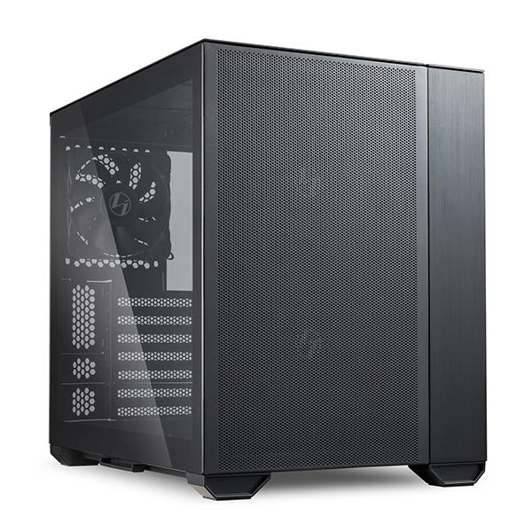Lian Li O11 air mini, tower, black, ATX, M-ATX, ITX, aluminum, tempered glass arvutikorpus