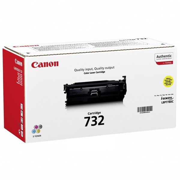 Canon 732 yellow toner cartridge i-SENSYS LBP7780C