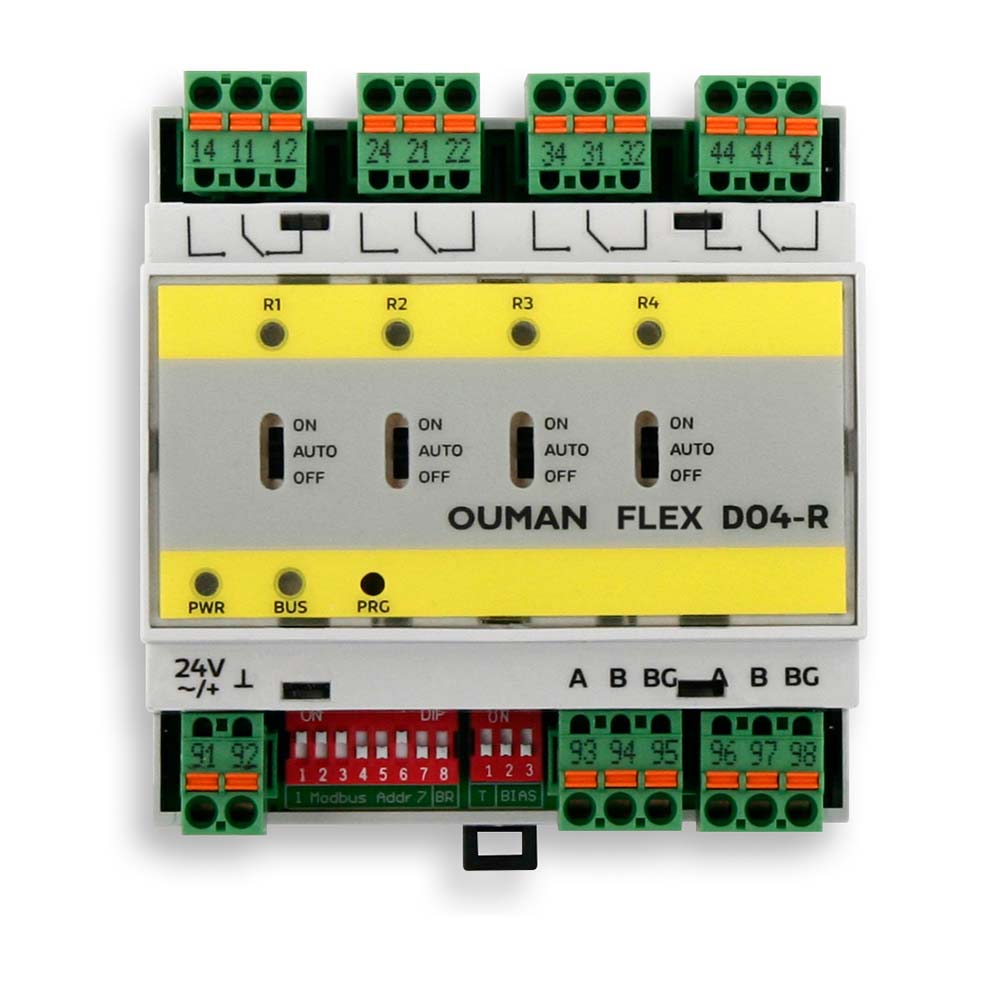 Ouman FLEX DO4-R universal relay module