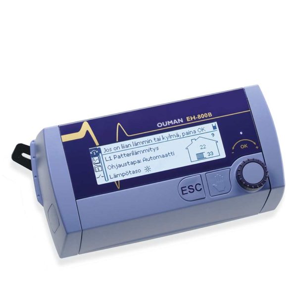 Ouman EH-800B intelligent heating controller for small houses, est