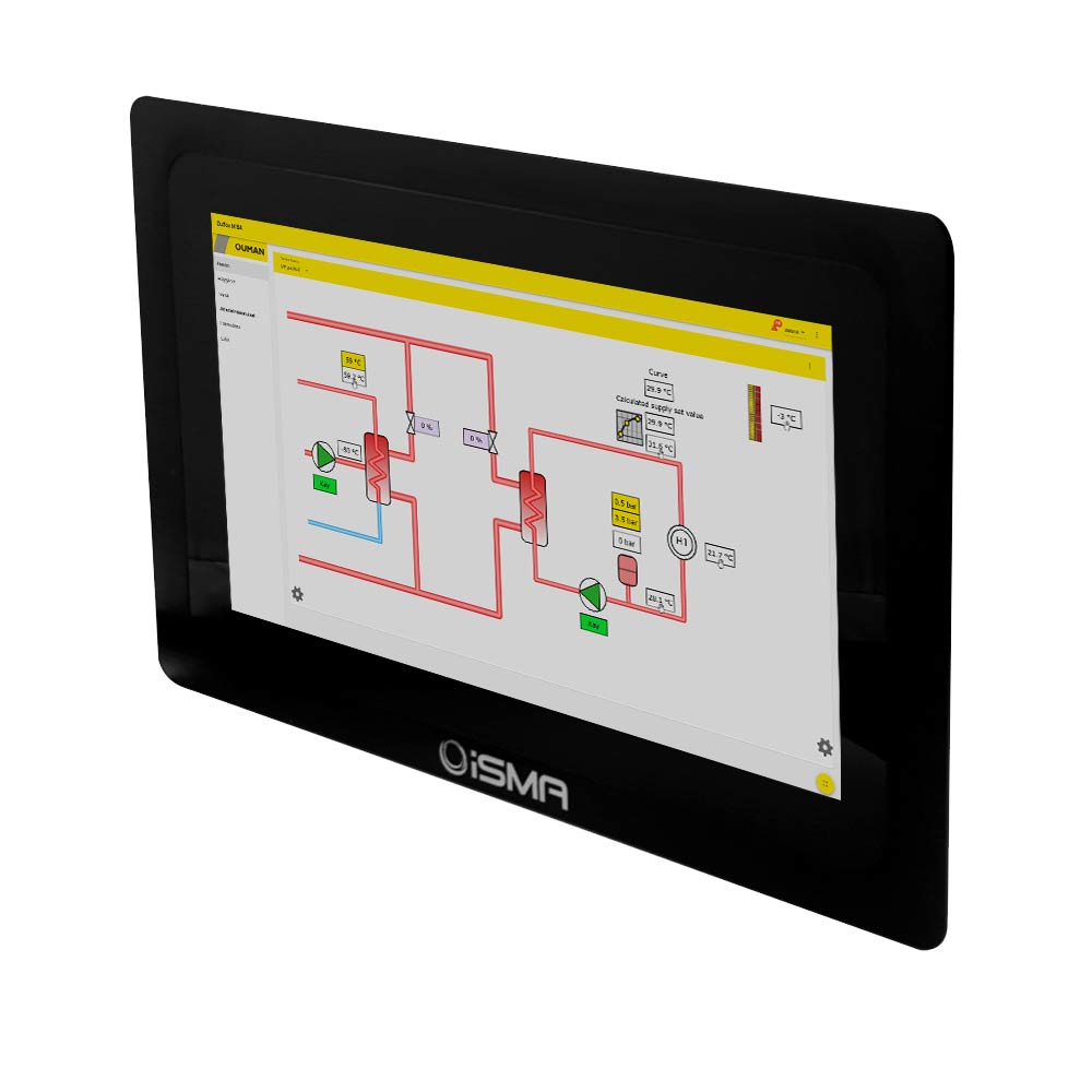 Ouman 10” capacitive touch screen