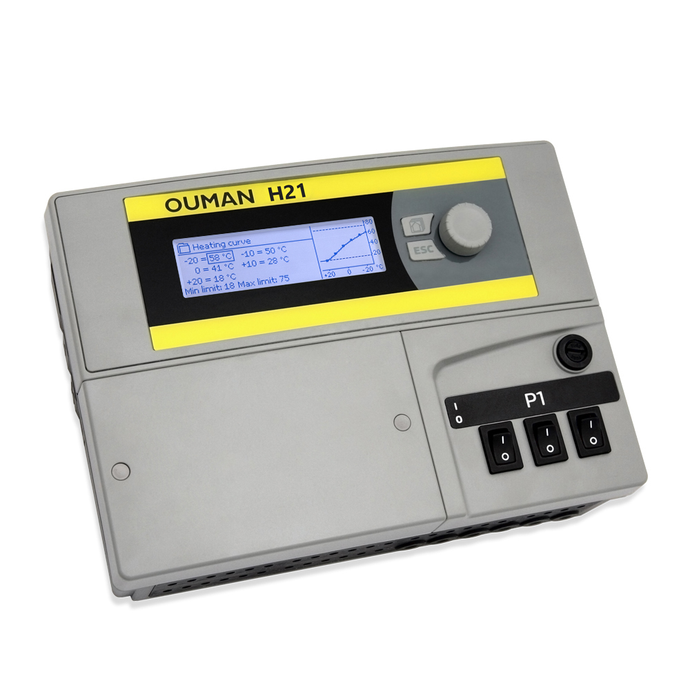 Ouman H21 heating controller for one circuit