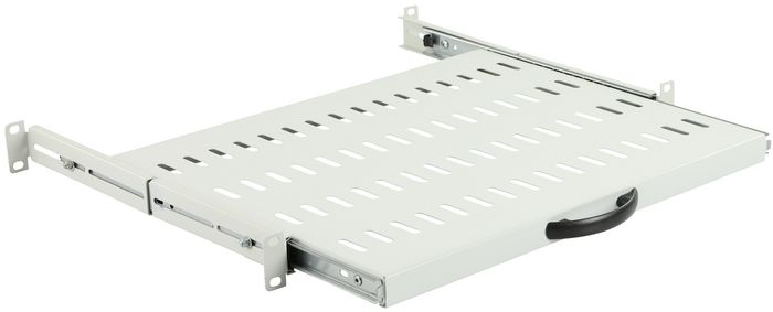 Lanview sliding shelf, white, D=600mm