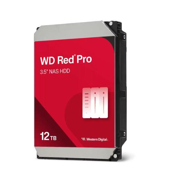 Western Digital 3.5" 12TB Red Pro internal HDD, 7200rpm, SATA, 512MB cache