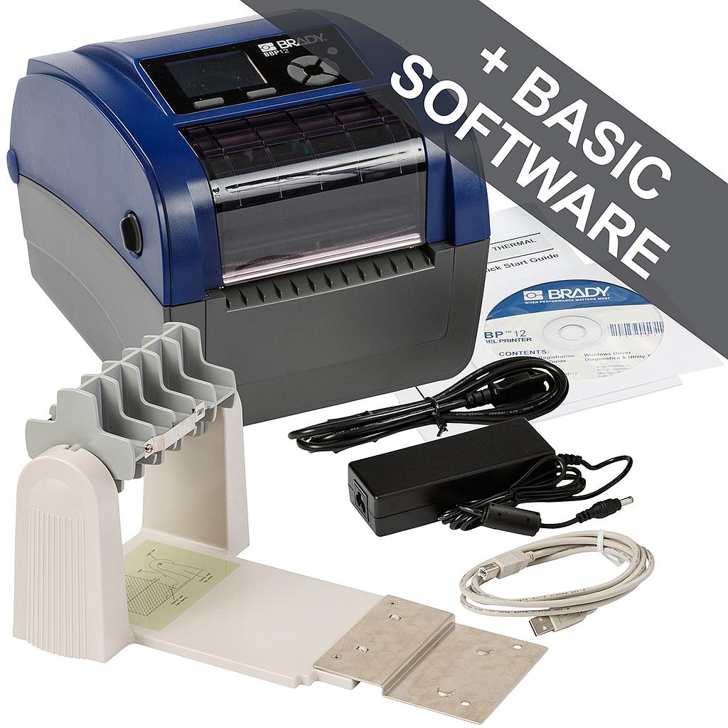 Brady BBP12 label printer 300 dpi - EU with Unwinder