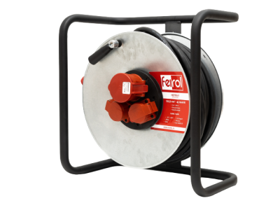 Pikendusjuhe trumlil SR330 H07RN-F 5G2.5 2x220/380V 16A metall 40M