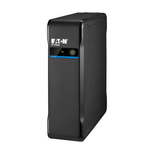 Eaton 3P Ellipse off-line UPS DIN, 550VA/330W, input: C14, outputs: (3) Schuko, (1) Schuko surge only, tower