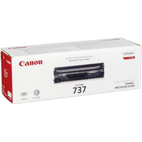 Canon CRG 737 toner cartridge, black