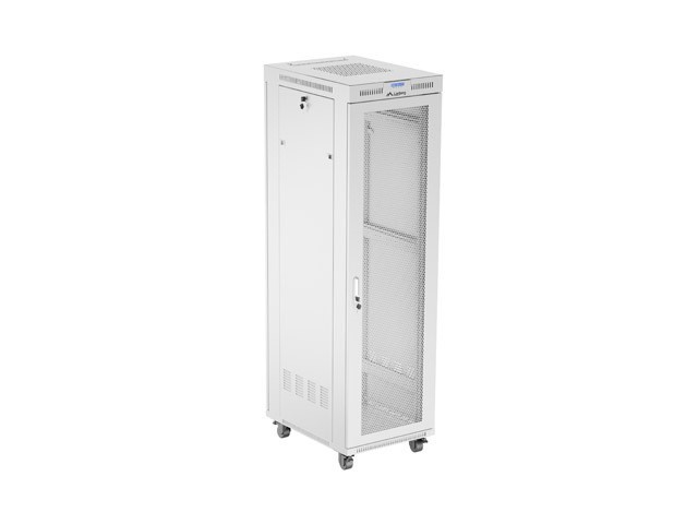 Lanberg 19&quot; free-standing rack cabinet, 42U/600*800 with mesh door, LCD, grey, flat pack