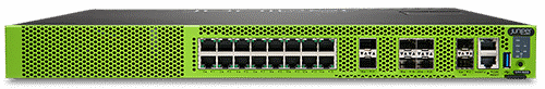 Juniper SRX1600 services gateway includes hardware, AC PSU, cable, RMK &amp; Junos software base (firewall, NAT, IPsec, routing, MPLS &amp; switching)