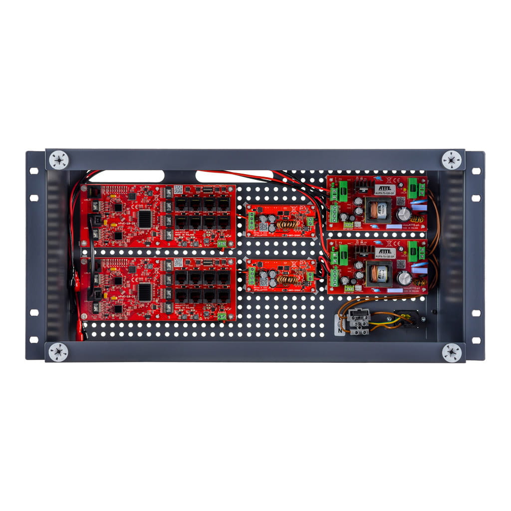 Buffer kit for up to 16 IP cameras, 16P+2G PoE switch