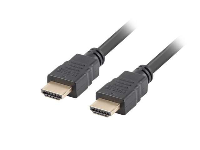Lanberg HDMI M/M 19 pin type A V1.4 kaabel, 1.8m, CSS, 4K tugi, must