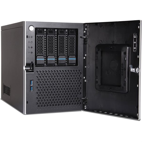 Towerserver mini G6, Xeon 6325P, 32GB ECC RAM, 2*960GB SATA SSD RAID1, 4*3.5"/2.5" bays, 2*1 GbE (RJ-45), 450W PSU