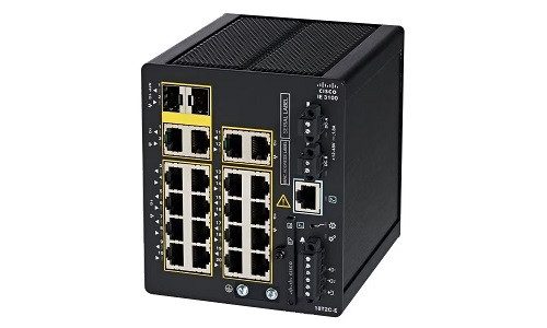 Cisco IE3100 w/18GE copper, 2GE combo, fixed sys, Network Essentials