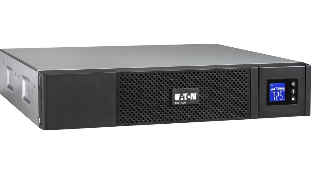 Eaton 5SC line-interactive UPS, 1000VA/700W, input: C14, outputs: (8) C13, rack, 2U