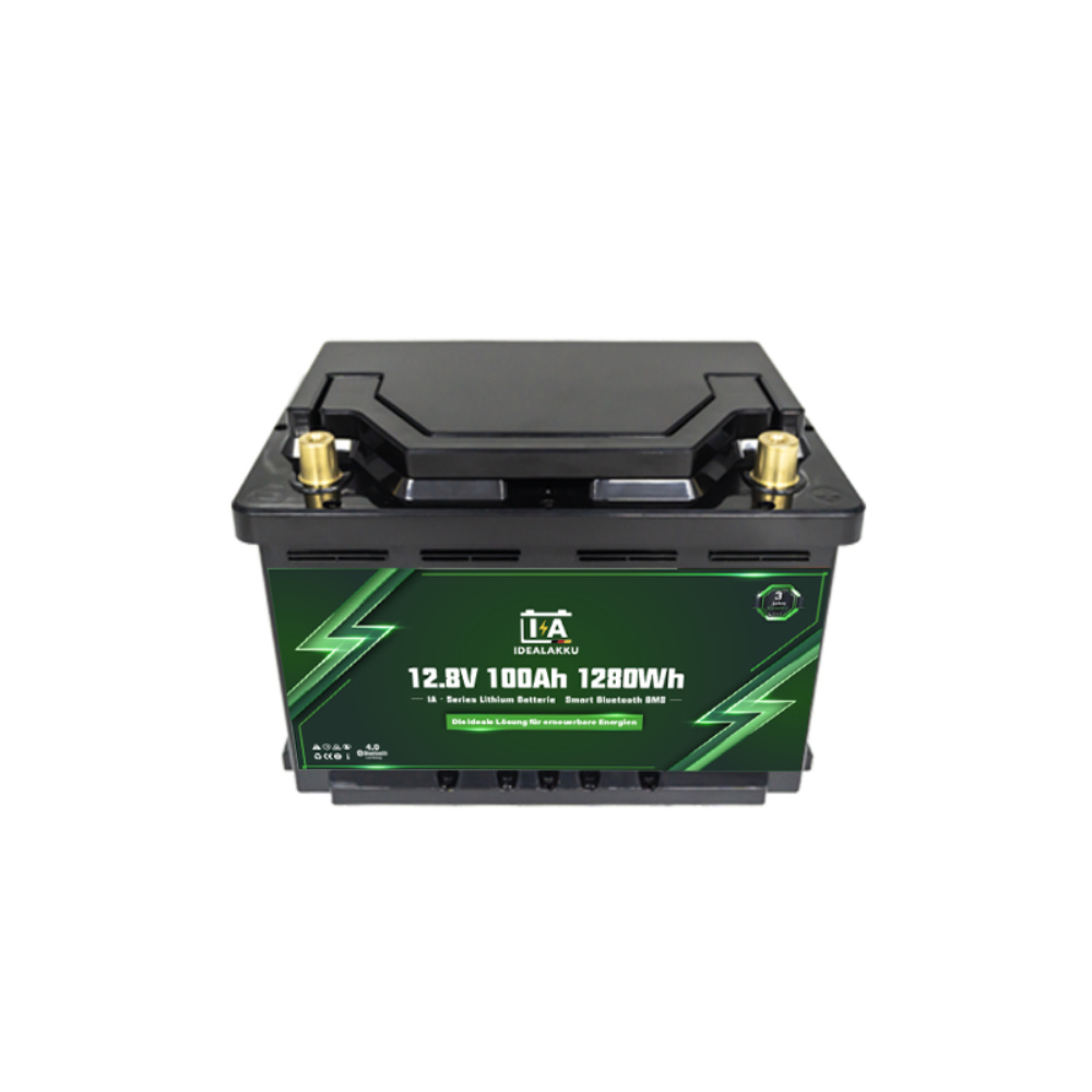 IA seeria LiFePO4 aku 12V, 100Ah, Smart-BMS &amp; Bluetooth