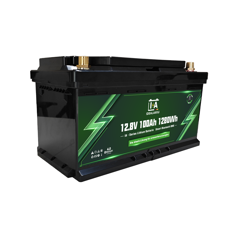 IA seeria LiFePO4 aku 12V, 180Ah, Smart-BMS, Bluetooth &amp; heating