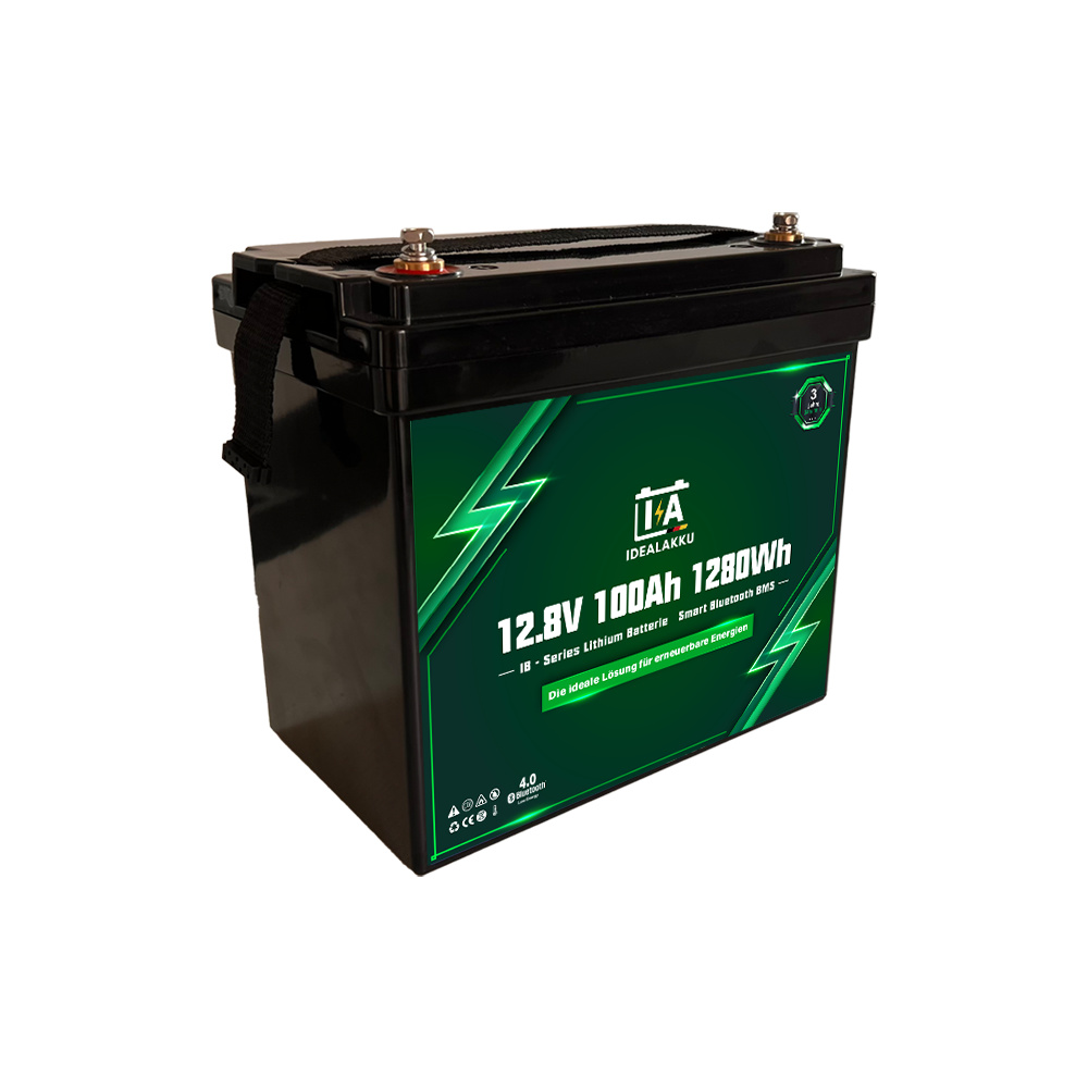 IB seeria LiFePO4 aku 12V, 50Ah, Smart-BMS &amp; Bluetooth