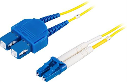 Optiline patch kaabel, LC - SC, 9/125, OS2, duplex, single mode, 7m