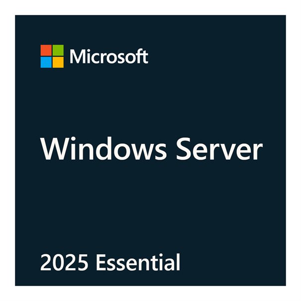 OEM Microsoft Windows Server 2025 Essentials ROK 10Core COA MUI