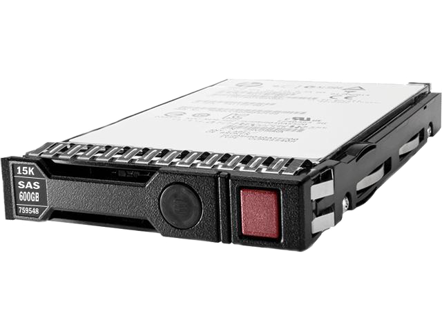 HPE 600GB 15k rpm 2.5" SAS-12G SC Enterprise G8 G9 G10 HDD