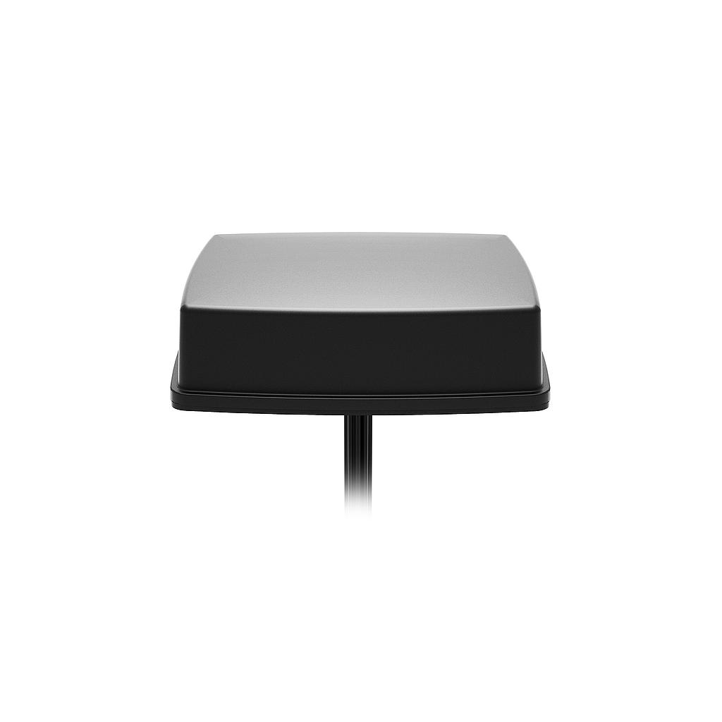 2J roof antenna 9-in-1 4*5GNR MIMO, 4*WIFI 6E / WIFI 7 MIMO &amp; GNSS screw antenna, black