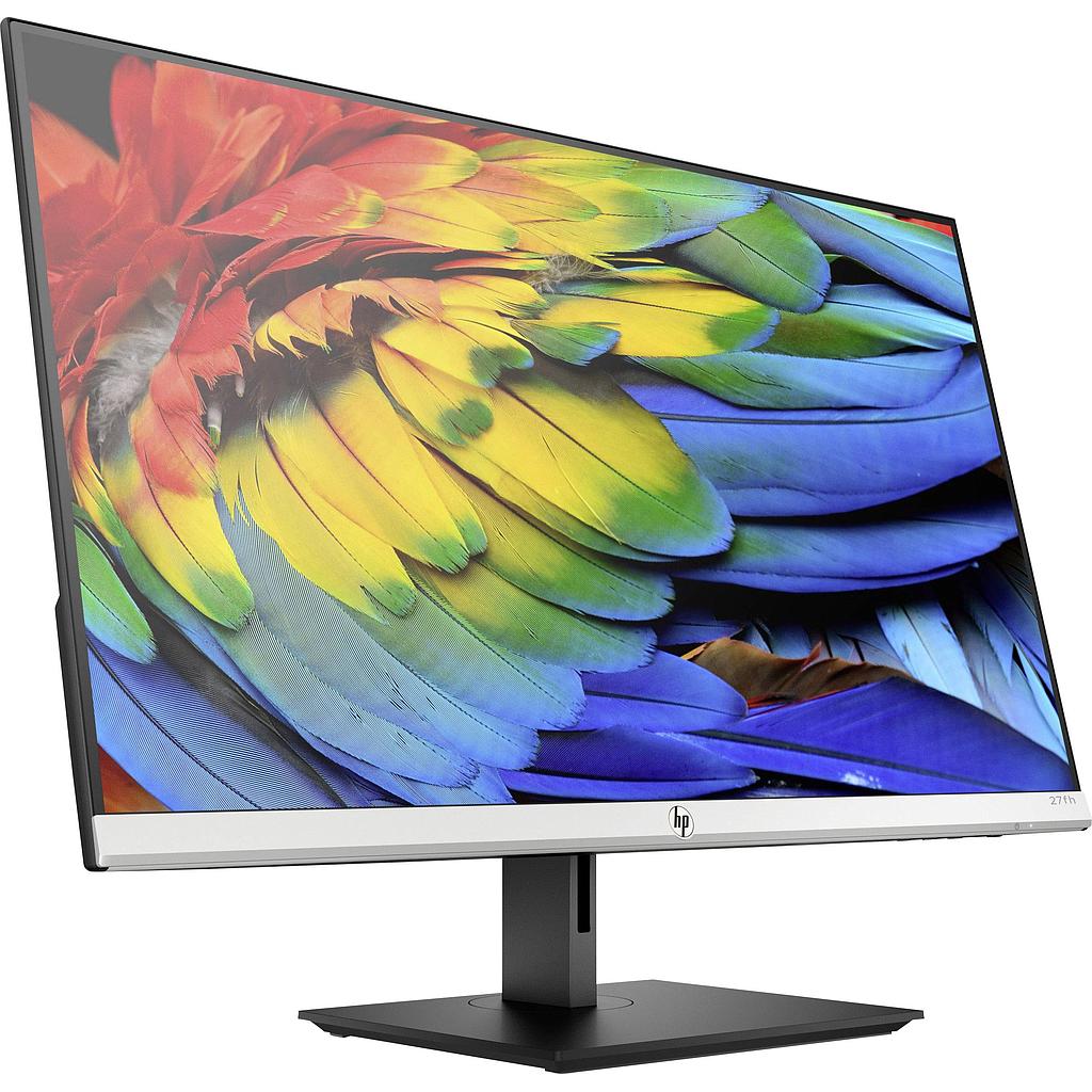 HP IPS Monitor 27fh backlight AG FHD; 27&quot; 1920x1080; 1000:1; 300cd; 5ms; VGA, HDMI – must