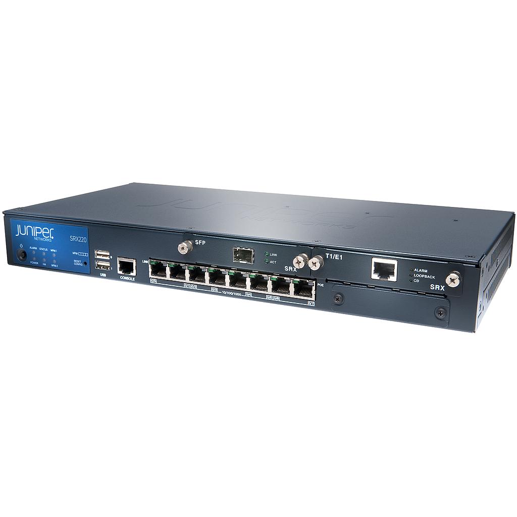 SRX220 Services Gateway PoE